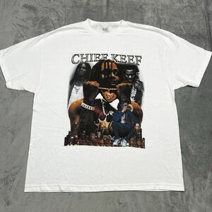 Glo Gang Glory‎ Boyz University Chief Keef Rap Tee T Shirt XXL White Sosa Oblock